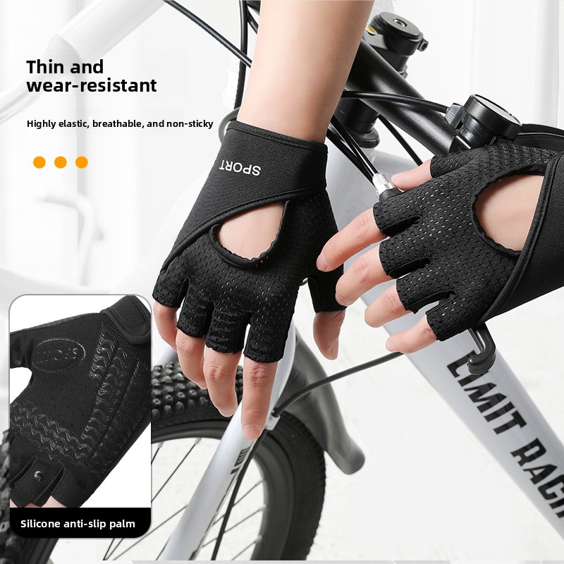 Yoga Fitness Spinning - Fitness Gloves Men Women Spinning Cycling