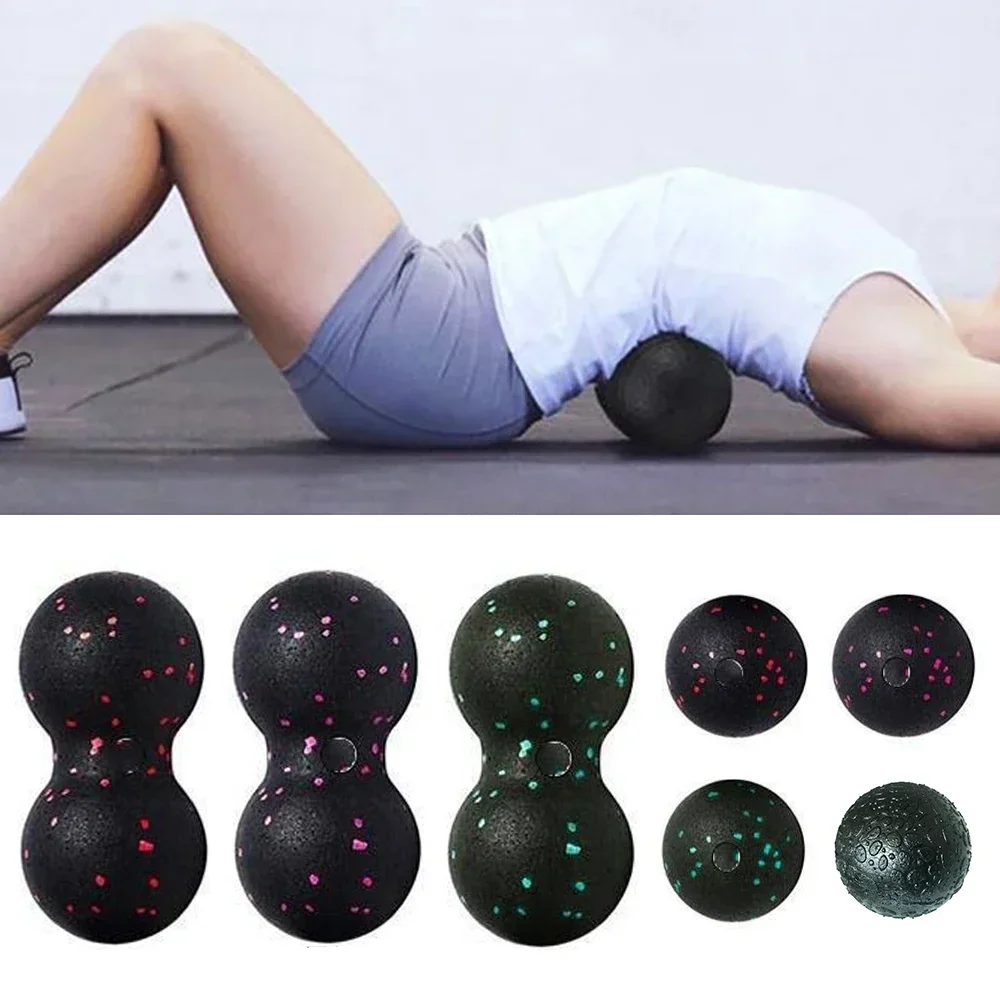 Peanut Balls Body Massage Fasc - Yoga Fitness Ball recension och pris