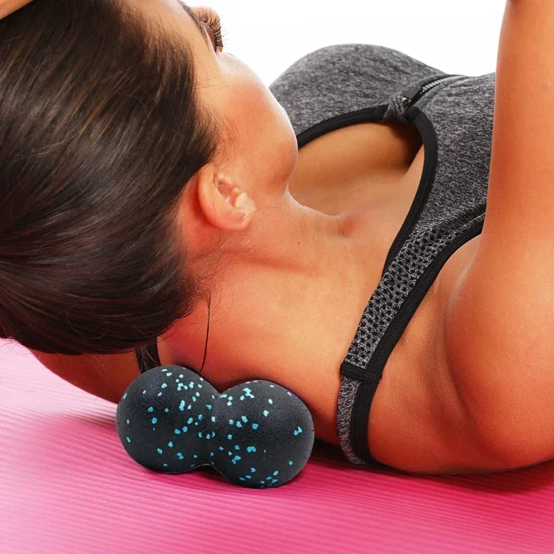 Peanut Balls Body Massage Fasc - Yoga Fitness Ball recension och pris