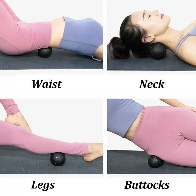 Peanut Balls Body Massage Fasc - Yoga Fitness Ball recension och pris