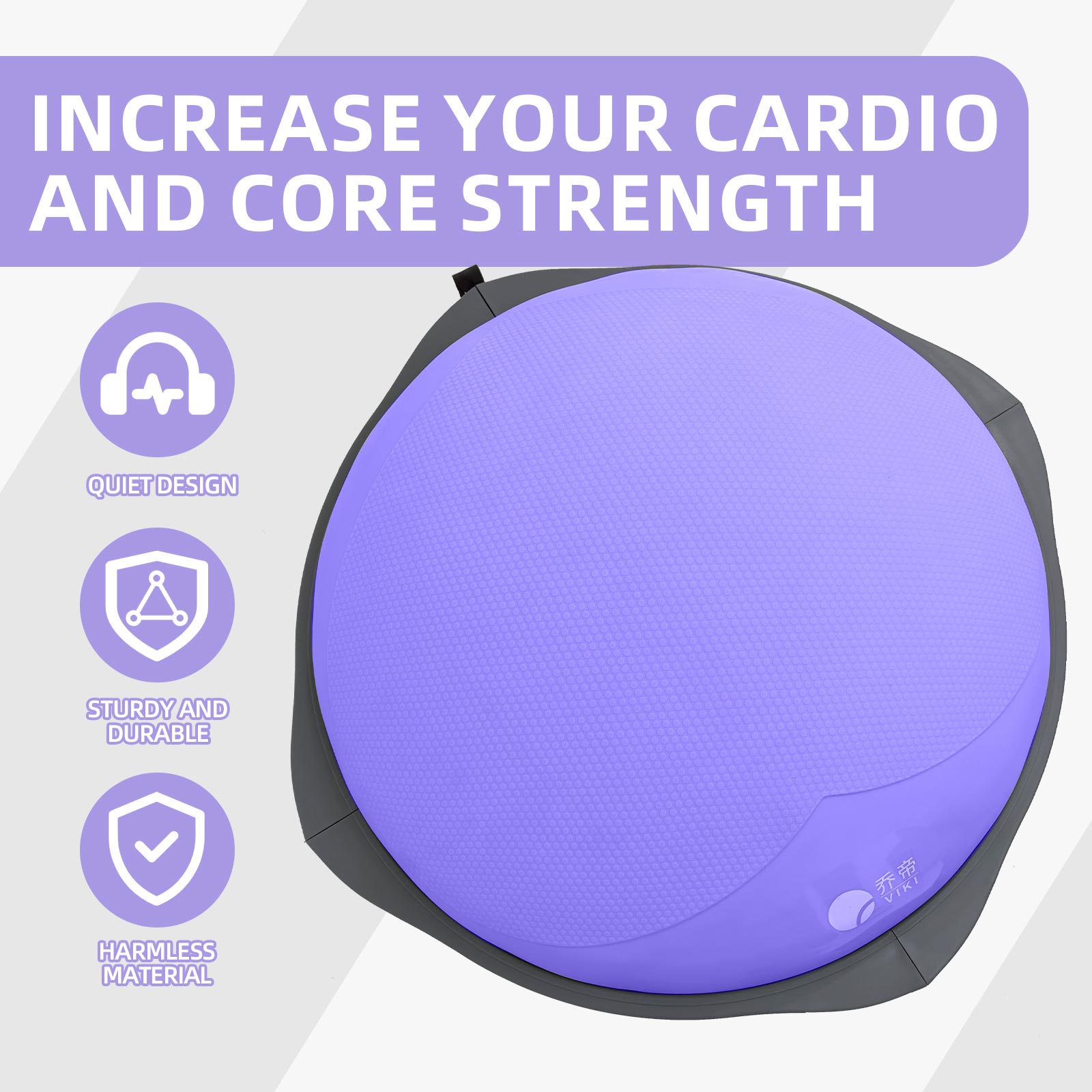 70cm Bosu Balance Ball, Anti-S - Yoga Fitness Ball recension och pris