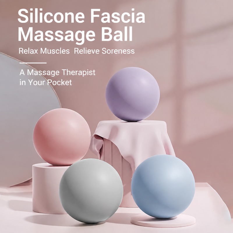 Silicone Fitness Fascia Ball S - Yoga Fitness Ball recension och pris