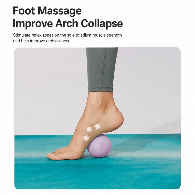 Silicone Fitness Fascia Ball S - Yoga Fitness Ball recension och pris