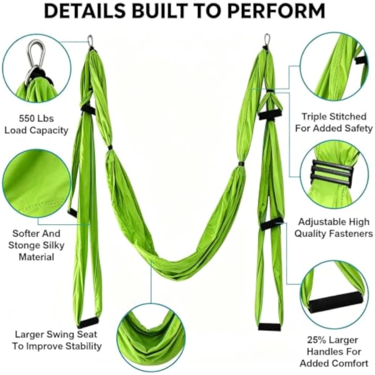 Aerial Yoga Swing Made of High - Yoga Swing Aerial recension och pris