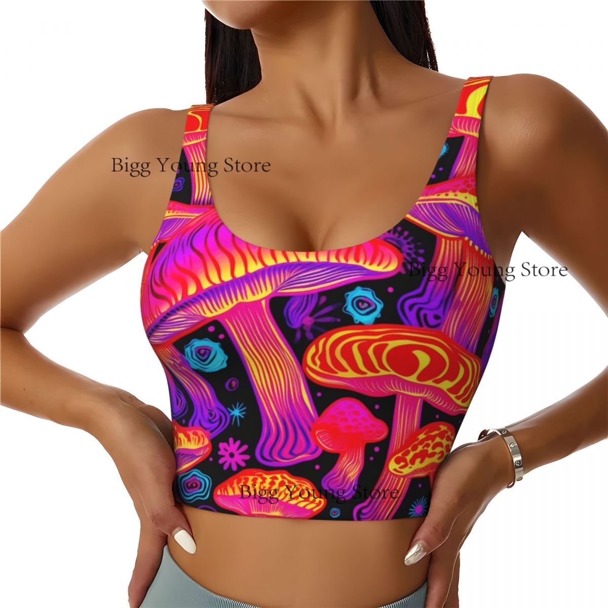 Group Mushrooms Basic Tops Wom - Yoga Fitness Group recension och pris