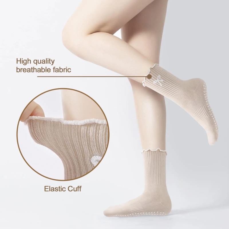 Professional Yoga Socks, Cotto - Yoga Fitness Yoga recension och pris