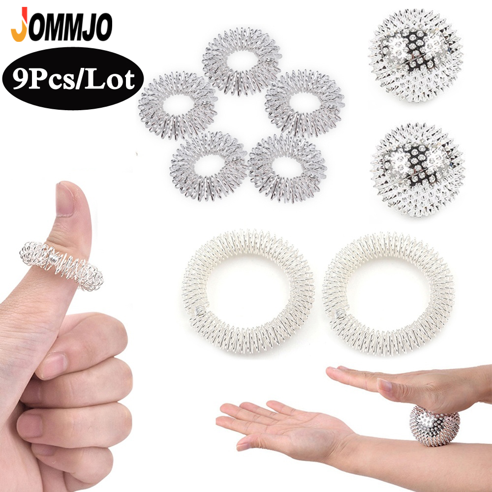 9Pcs/Lot Men Women Pressure Re - Yoga Fitness Ball recension och pris