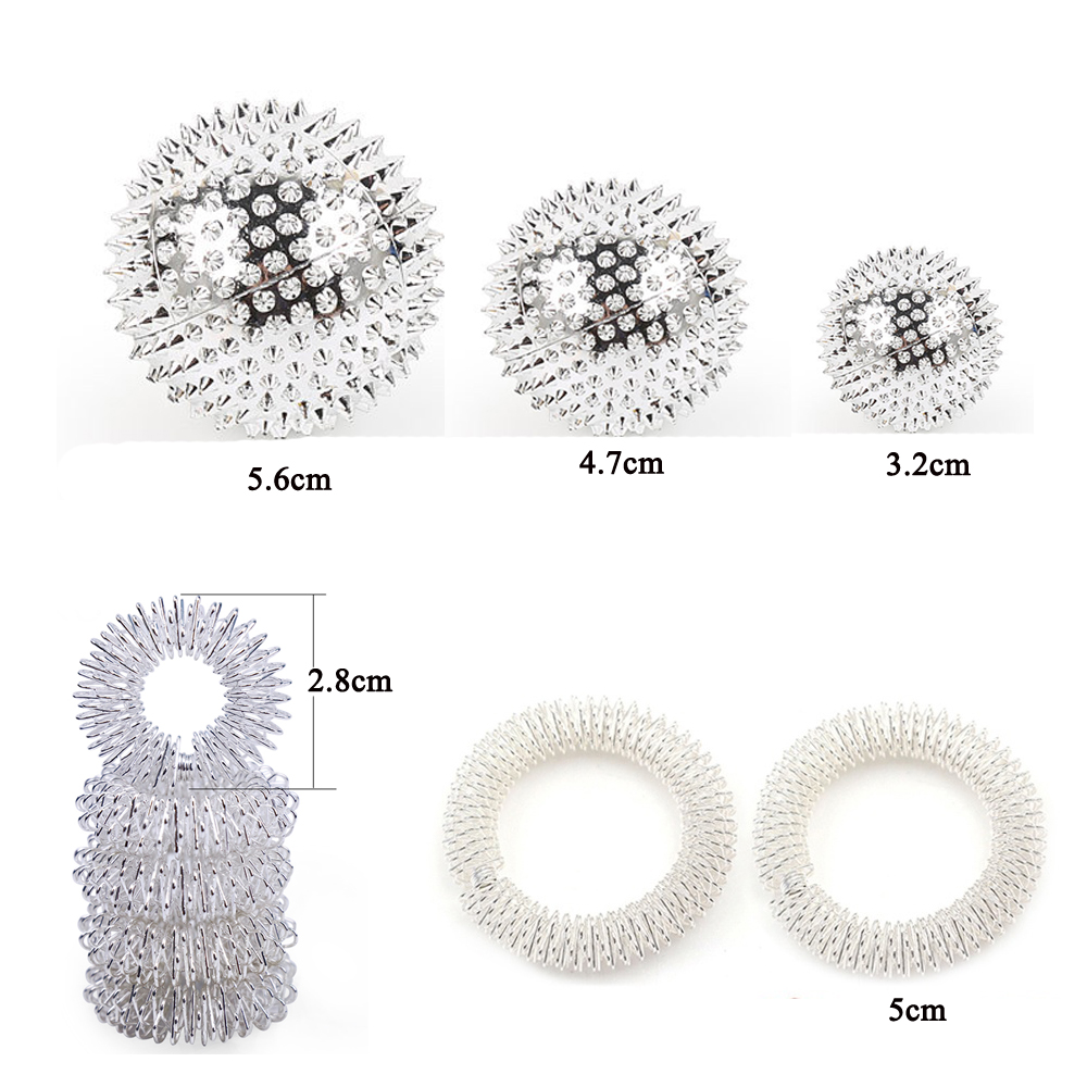 9Pcs/Lot Men Women Pressure Re - Yoga Fitness Ball recension och pris