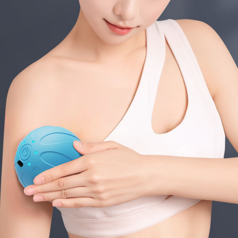 New Vibrating Massage Ball Han - Yoga Fitness Ball recension och pris