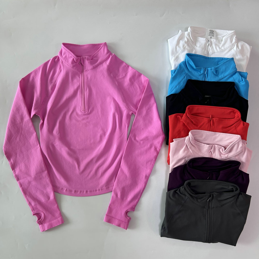 No Logo Yoga Jacket With Half  - Yoga Fitness Yoga recension och pris