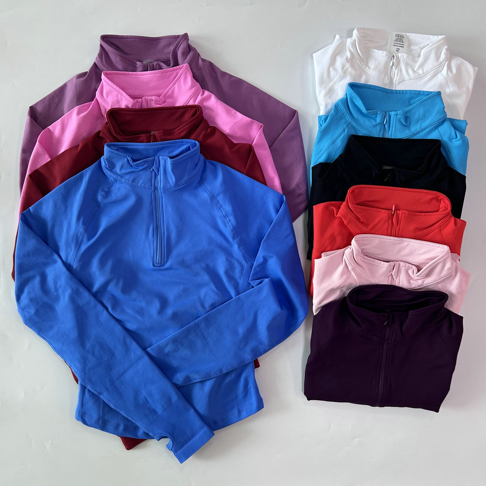 No Logo Yoga Jacket With Half  - Yoga Fitness Yoga recension och pris